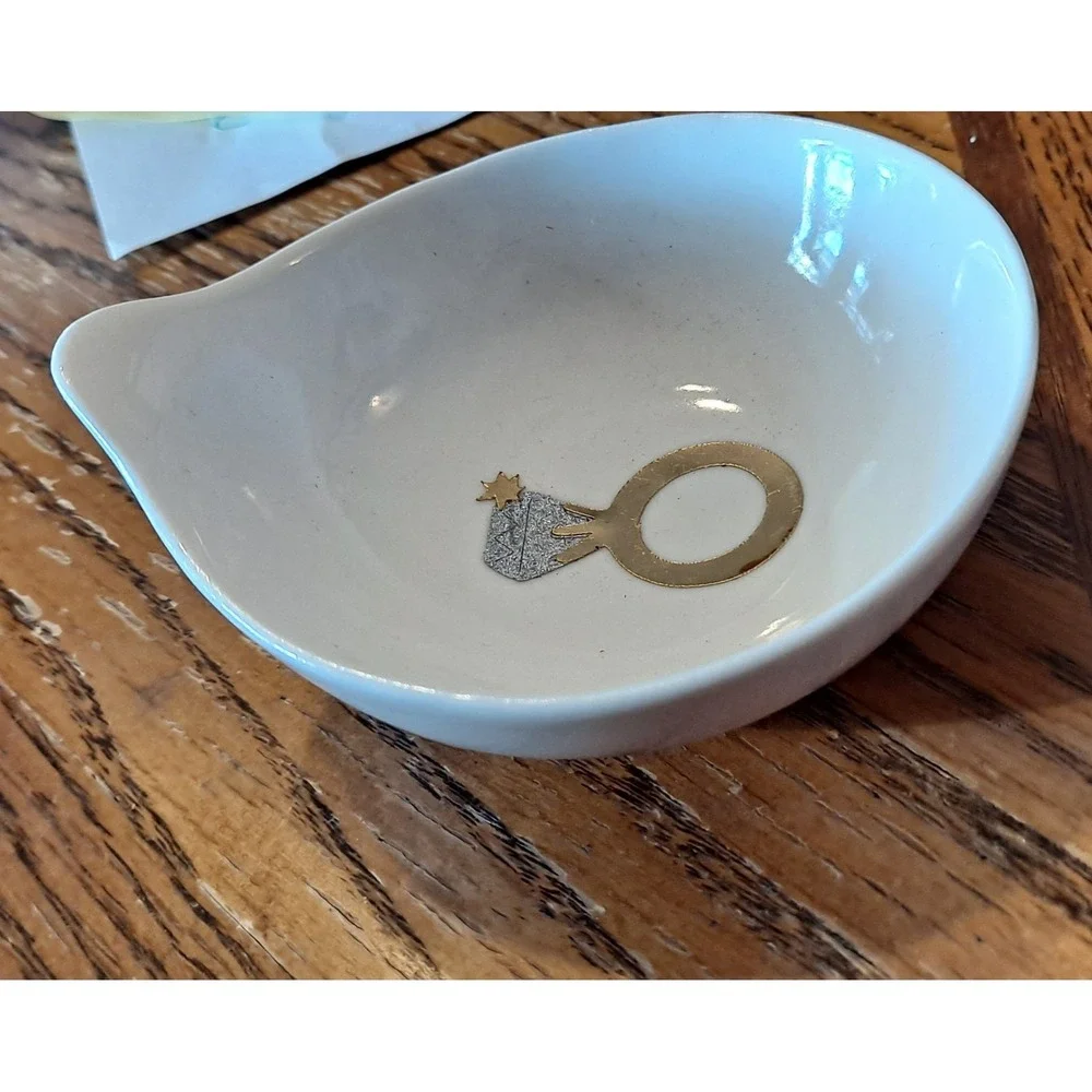 Engagement Ring Jewelry‎ Holder Dish From World Market